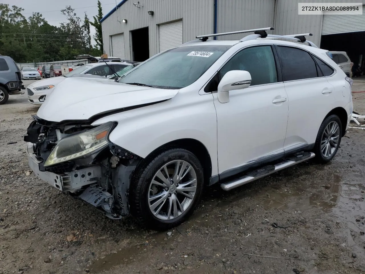 2013 Lexus Rx 350 VIN: 2T2ZK1BA8DC088994 Lot: 73574604