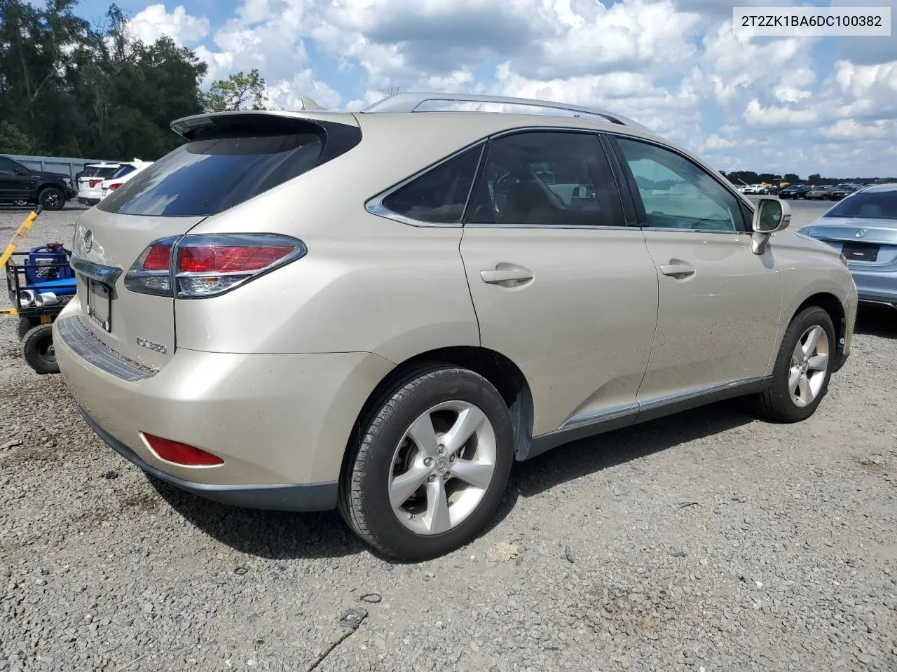 2T2ZK1BA6DC100382 2013 Lexus Rx 350