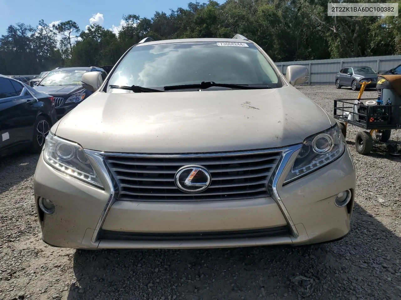 2T2ZK1BA6DC100382 2013 Lexus Rx 350