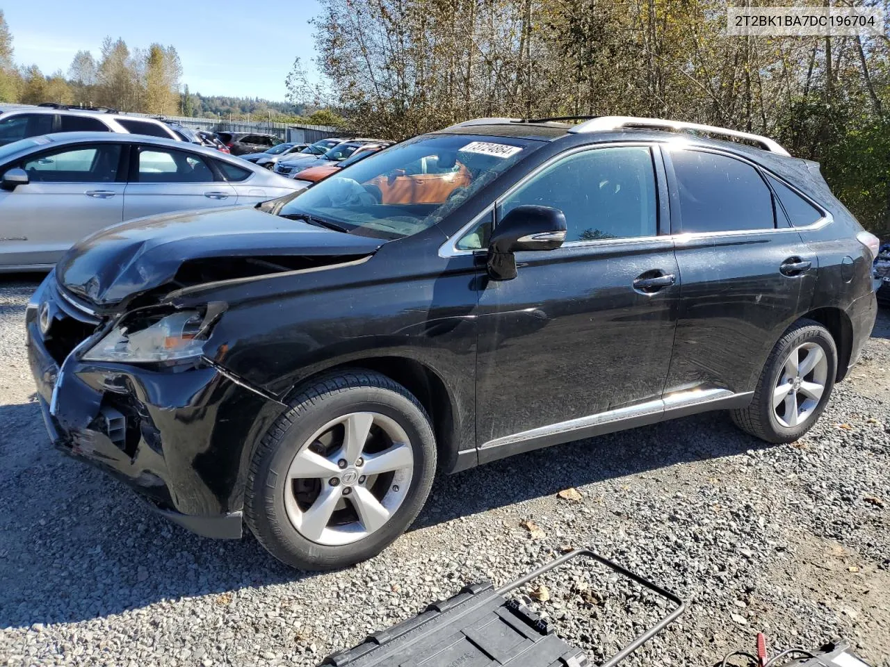 2013 Lexus Rx 350 Base VIN: 2T2BK1BA7DC196704 Lot: 73724864