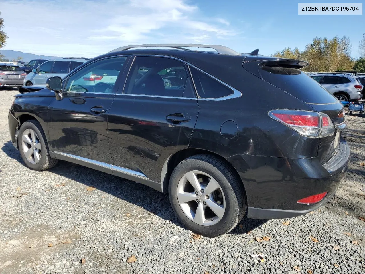 2013 Lexus Rx 350 Base VIN: 2T2BK1BA7DC196704 Lot: 73724864