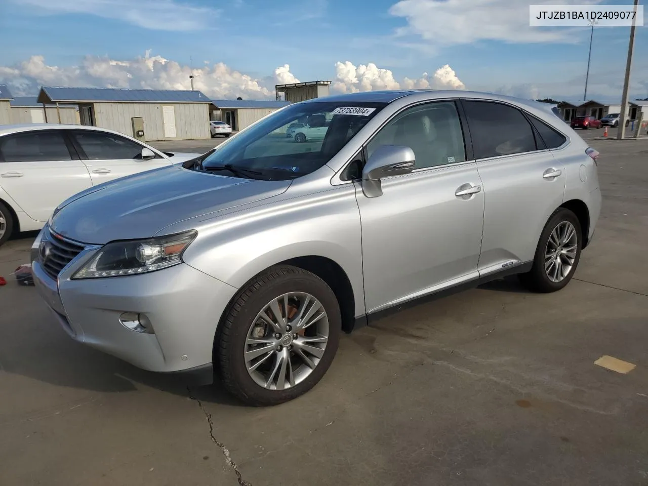 2013 Lexus Rx 450H VIN: JTJZB1BA1D2409077 Lot: 73753904