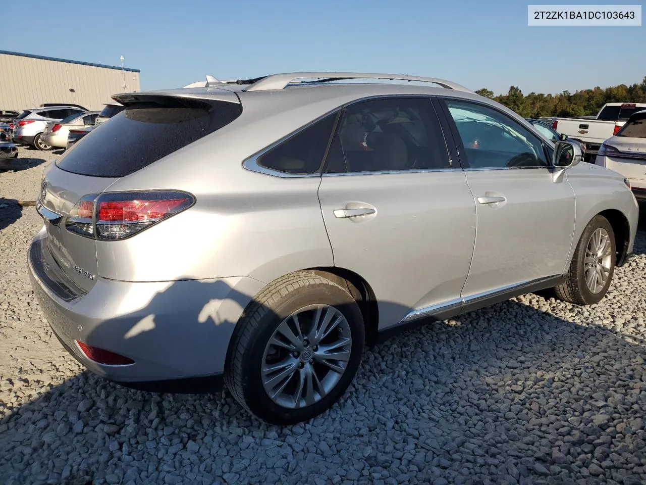 2013 Lexus Rx 350 VIN: 2T2ZK1BA1DC103643 Lot: 73780284