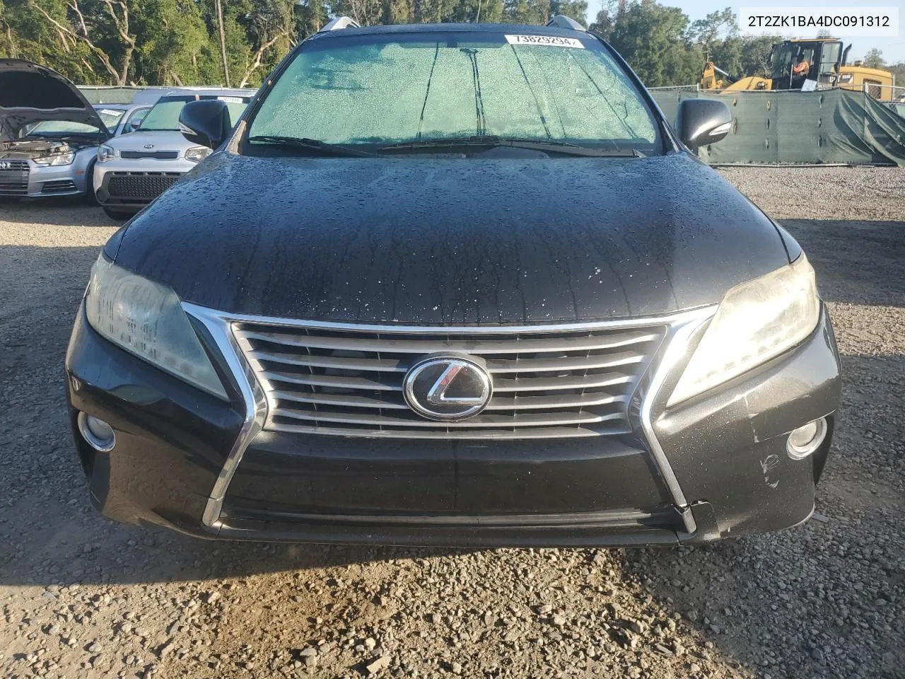 2013 Lexus Rx 350 VIN: 2T2ZK1BA4DC091312 Lot: 73829294