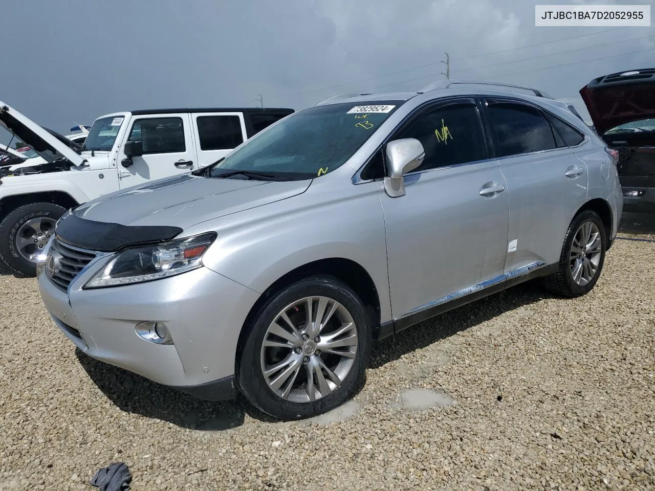 2013 Lexus Rx 450H VIN: JTJBC1BA7D2052955 Lot: 73829524