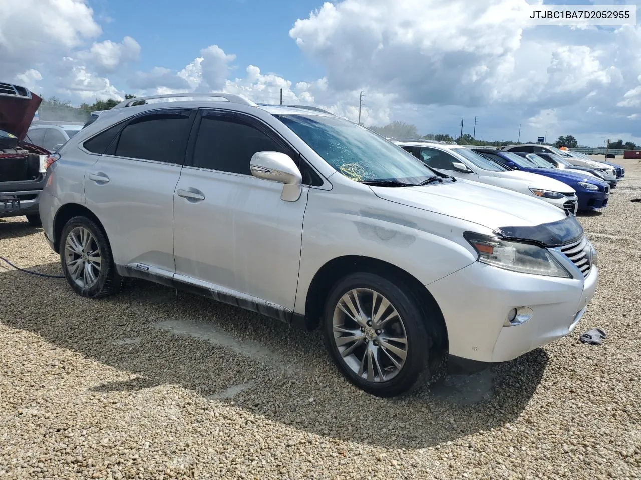 2013 Lexus Rx 450H VIN: JTJBC1BA7D2052955 Lot: 73829524