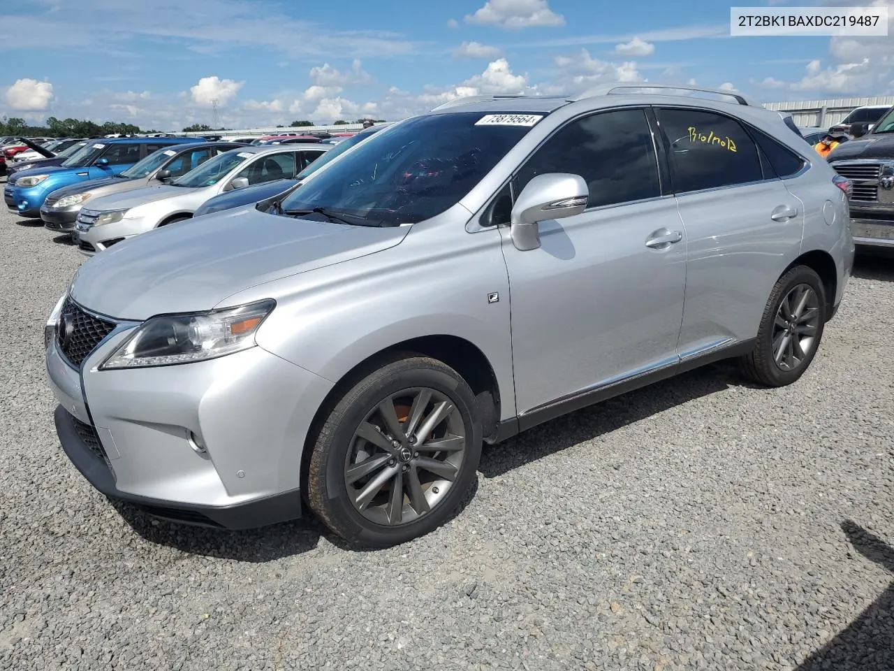 2013 Lexus Rx 350 Base VIN: 2T2BK1BAXDC219487 Lot: 73879564