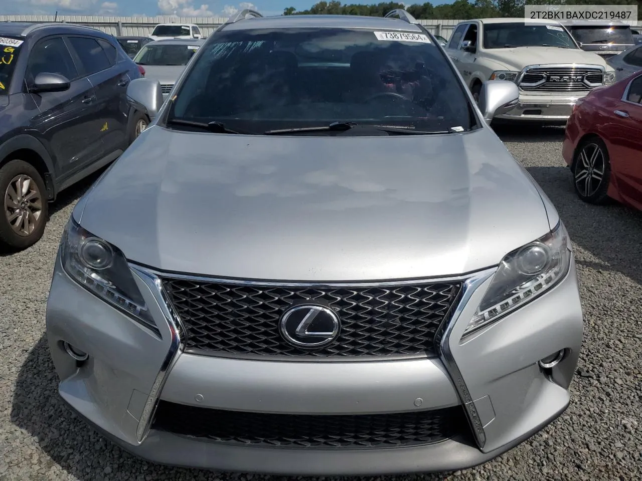 2T2BK1BAXDC219487 2013 Lexus Rx 350 Base