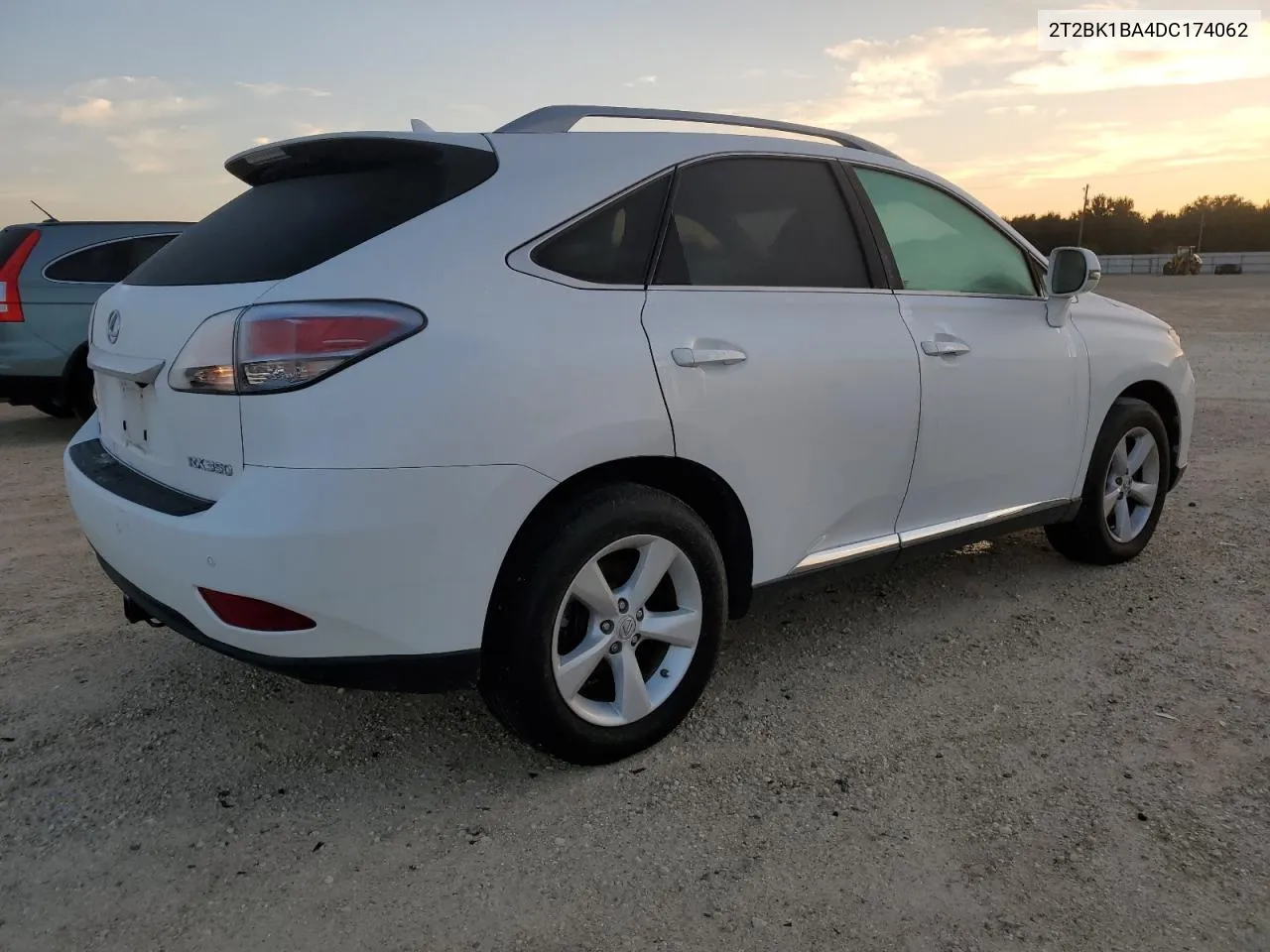 2013 Lexus Rx 350 Base VIN: 2T2BK1BA4DC174062 Lot: 73925644