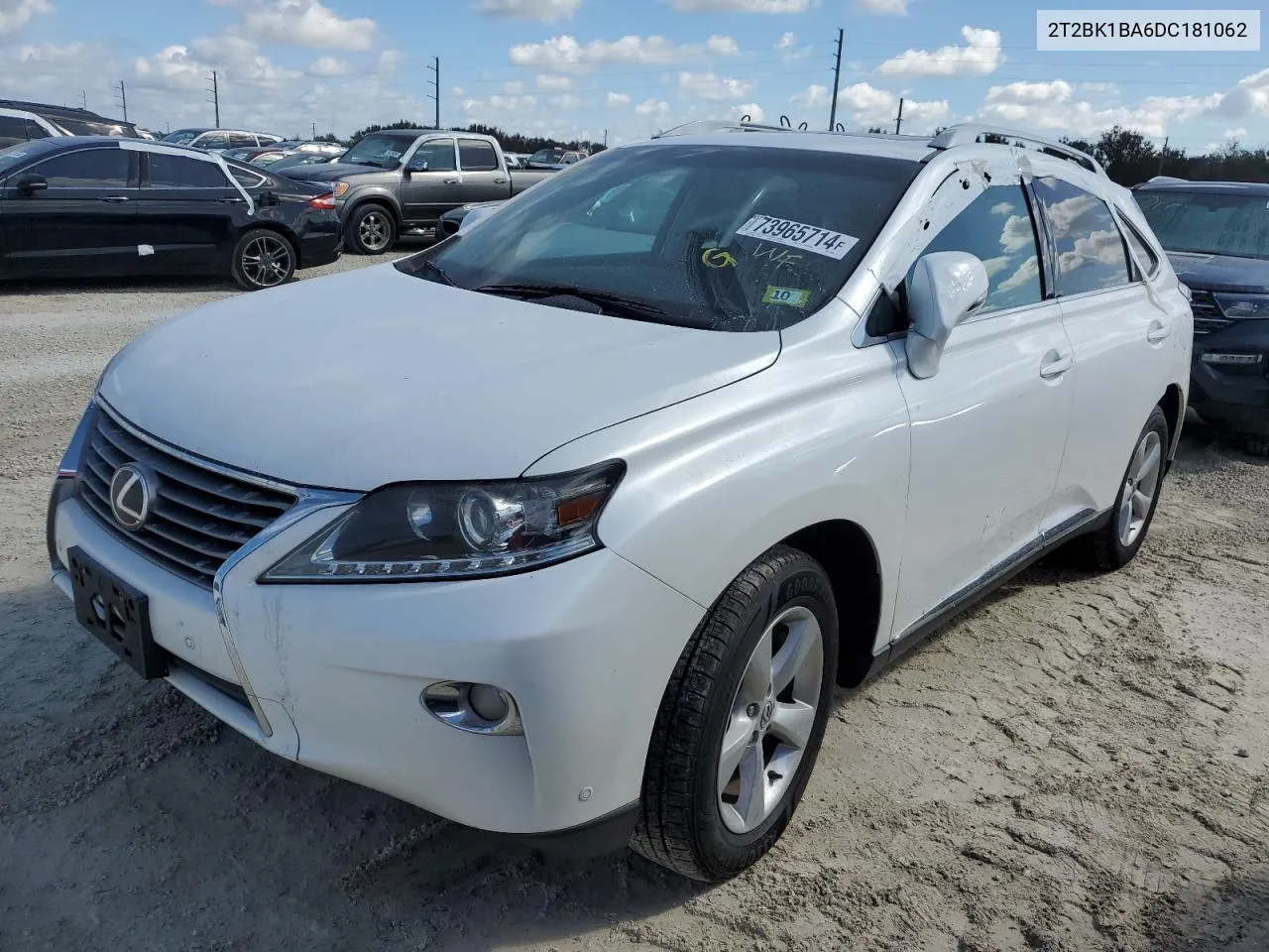 2013 Lexus Rx 350 Base VIN: 2T2BK1BA6DC181062 Lot: 73965714