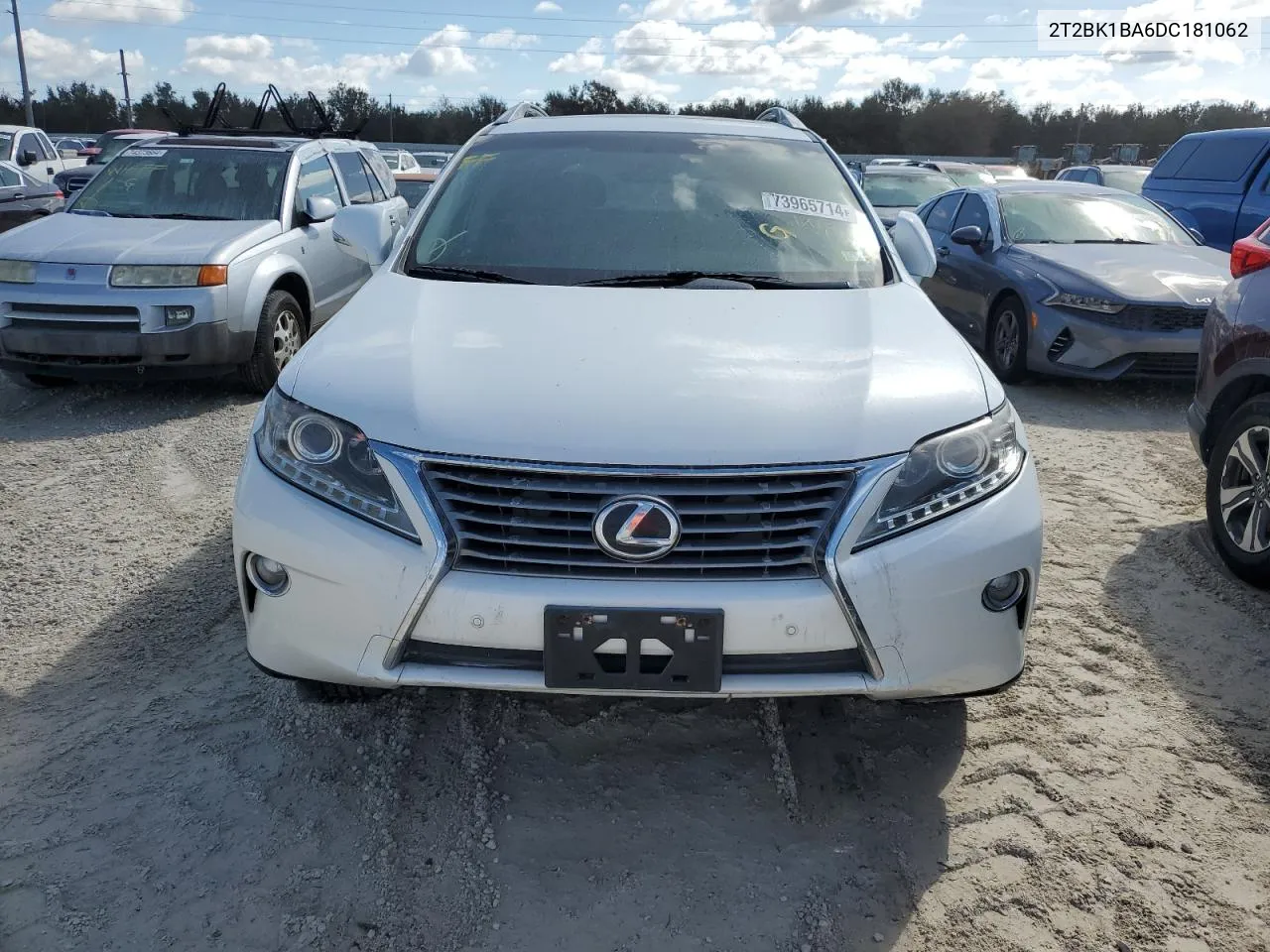 2013 Lexus Rx 350 Base VIN: 2T2BK1BA6DC181062 Lot: 73965714