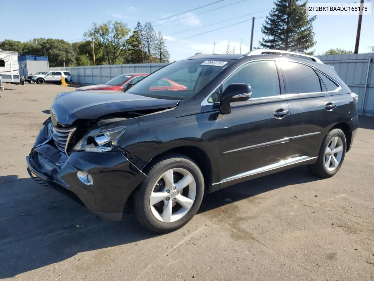 2013 Lexus Rx 350 Base VIN: 2T2BK1BA4DC168178 Lot: 73993714