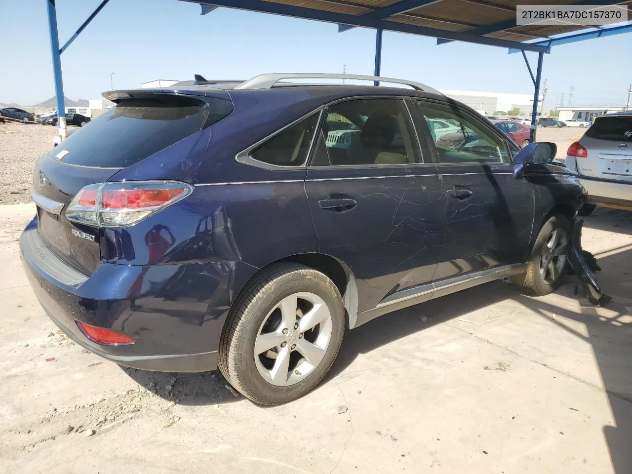 2013 Lexus Rx 350 Base VIN: 2T2BK1BA7DC157370 Lot: 74051604