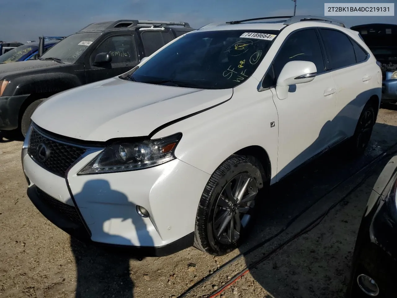 2013 Lexus Rx 350 Base VIN: 2T2BK1BA4DC219131 Lot: 74189664