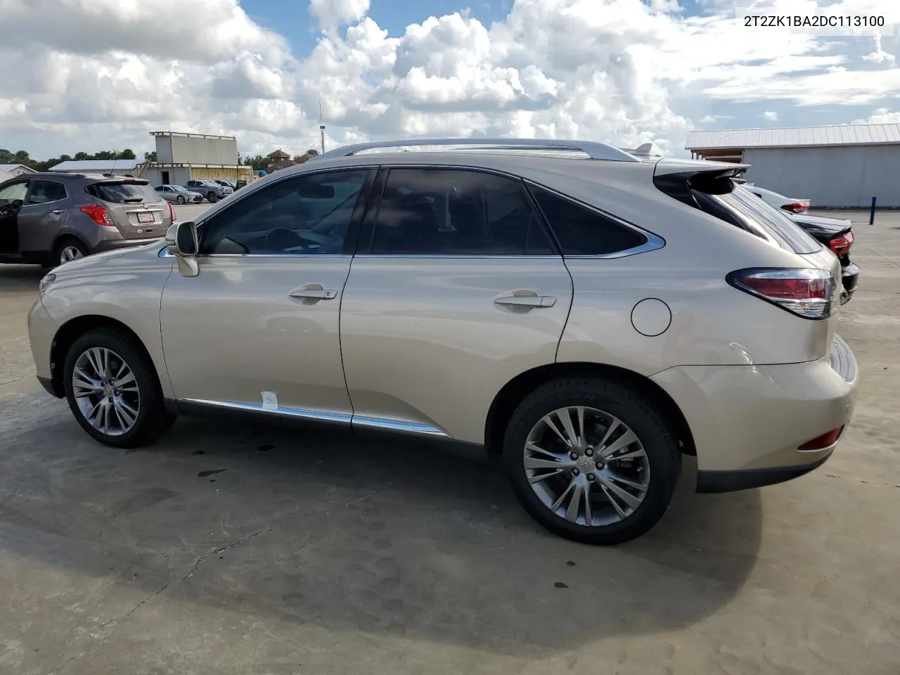 2T2ZK1BA2DC113100 2013 Lexus Rx 350