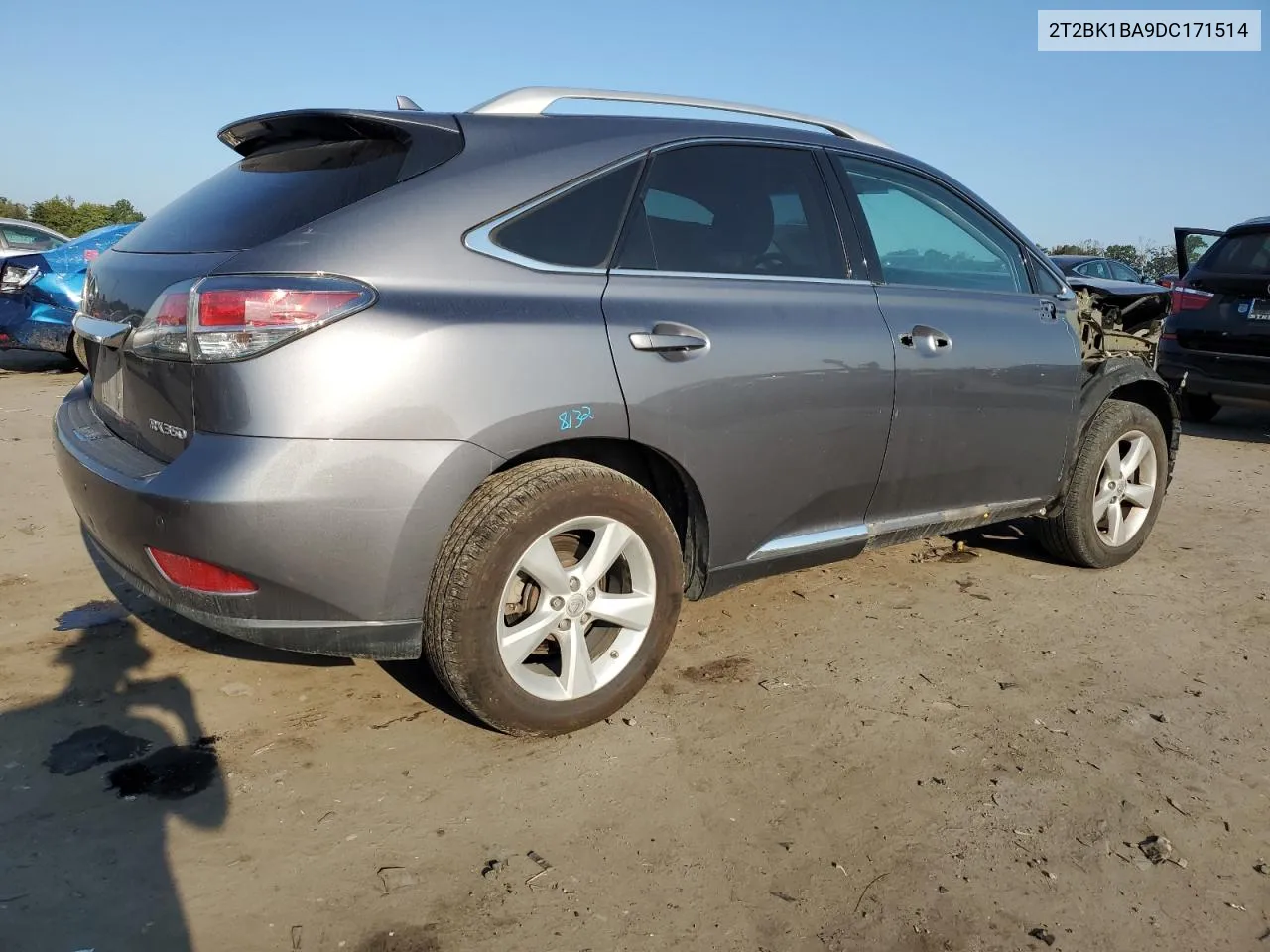 2013 Lexus Rx 350 Base VIN: 2T2BK1BA9DC171514 Lot: 74371724