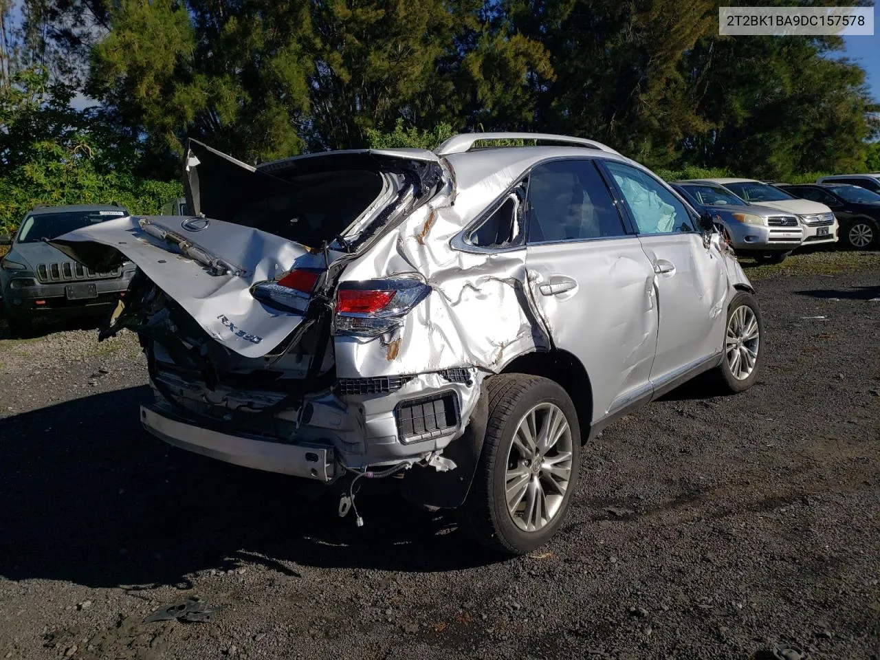 2013 Lexus Rx 350 Base VIN: 2T2BK1BA9DC157578 Lot: 74398334