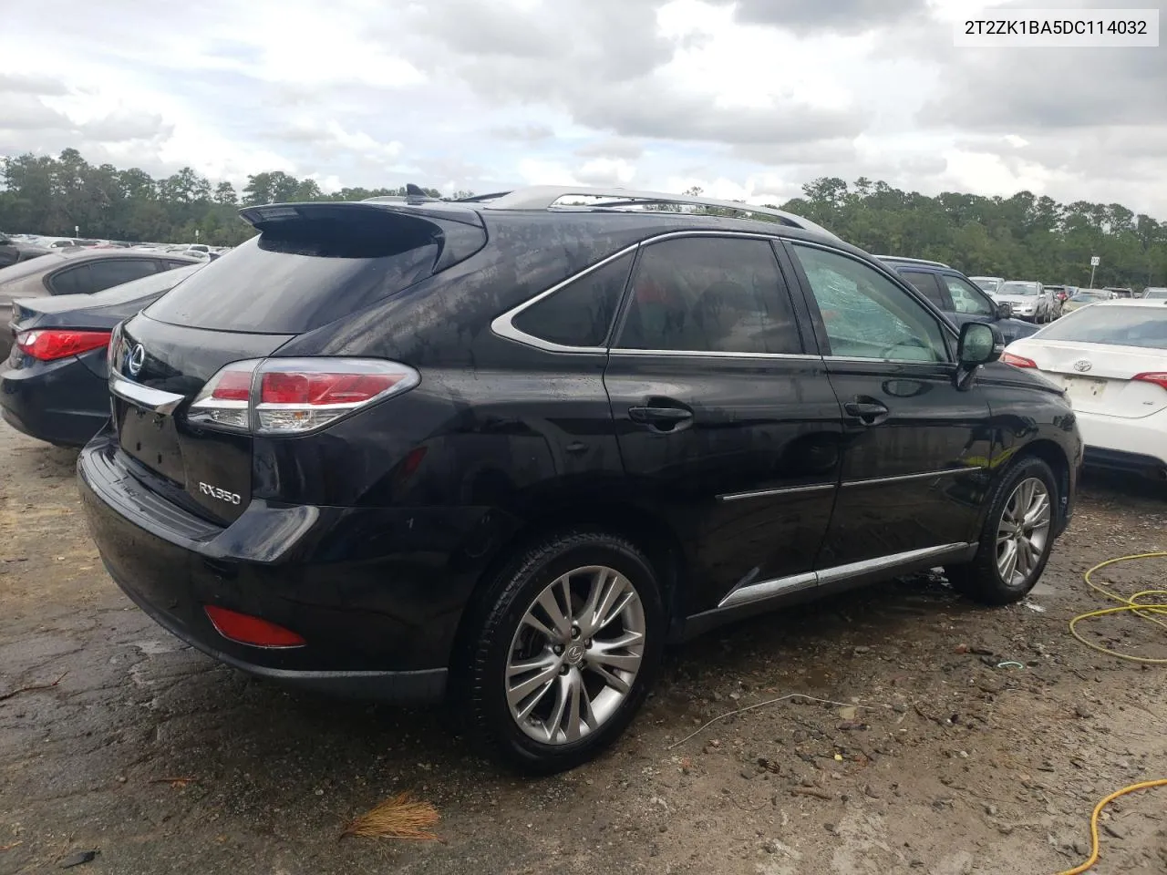 2013 Lexus Rx 350 VIN: 2T2ZK1BA5DC114032 Lot: 74496984