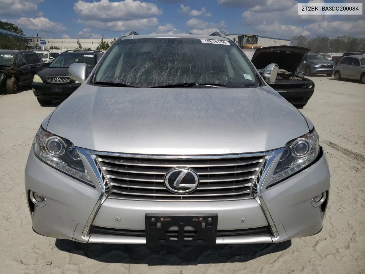 2013 Lexus Rx 350 Base VIN: 2T2BK1BA3DC200084 Lot: 74610784