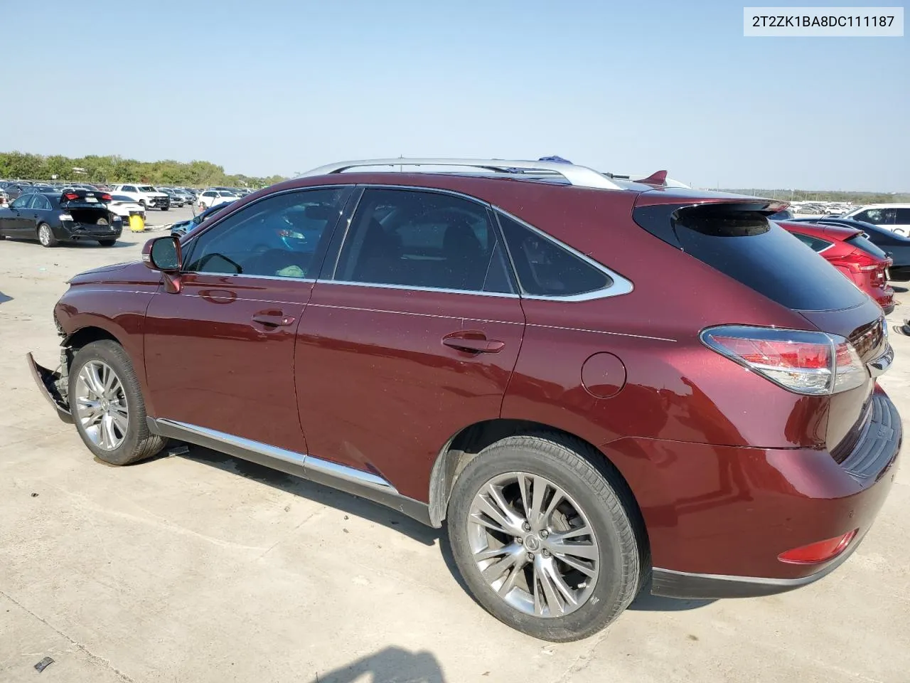 2013 Lexus Rx 350 VIN: 2T2ZK1BA8DC111187 Lot: 74613224