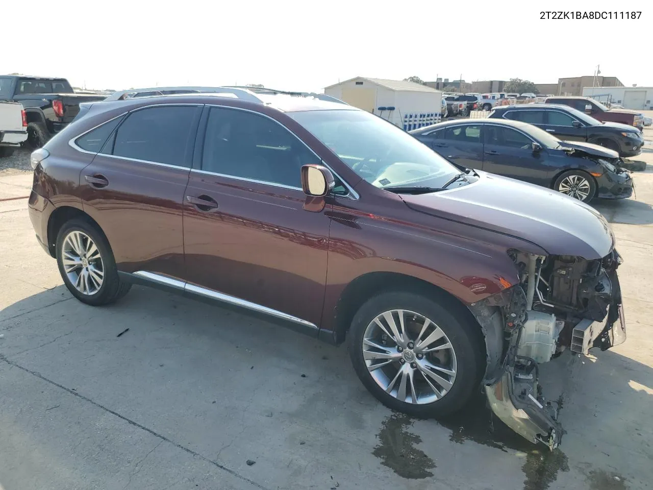 2013 Lexus Rx 350 VIN: 2T2ZK1BA8DC111187 Lot: 74613224