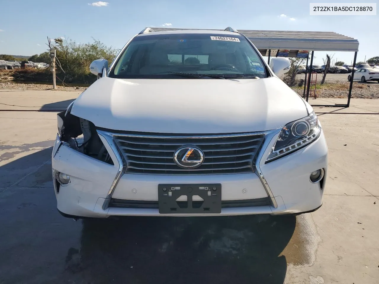 2013 Lexus Rx 350 VIN: 2T2ZK1BA5DC128870 Lot: 74627164