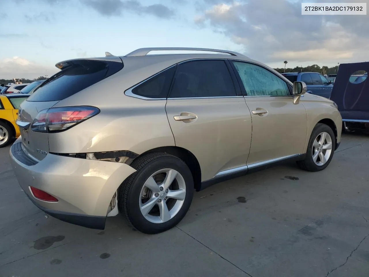 2013 Lexus Rx 350 Base VIN: 2T2BK1BA2DC179132 Lot: 74799334