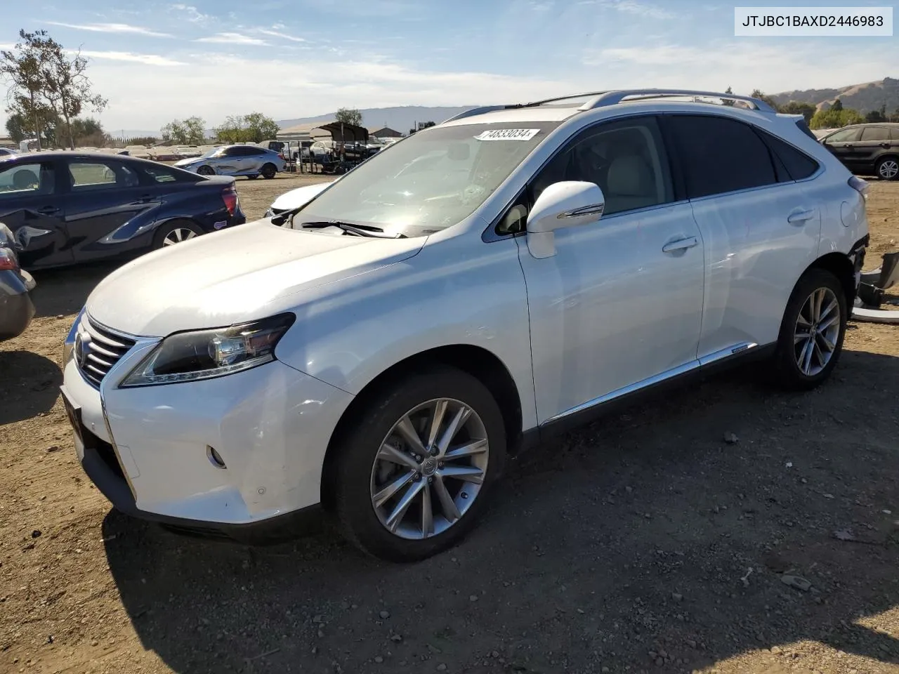 JTJBC1BAXD2446983 2013 Lexus Rx 450H