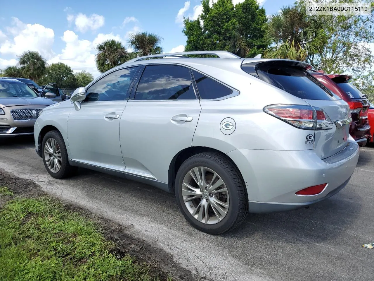 2013 Lexus Rx 350 VIN: 2T2ZK1BA0DC115119 Lot: 74922084