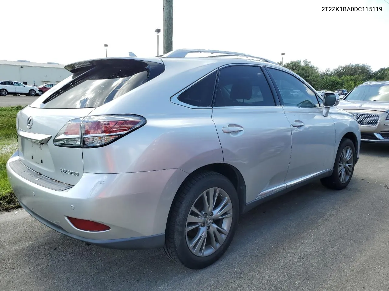 2013 Lexus Rx 350 VIN: 2T2ZK1BA0DC115119 Lot: 74922084