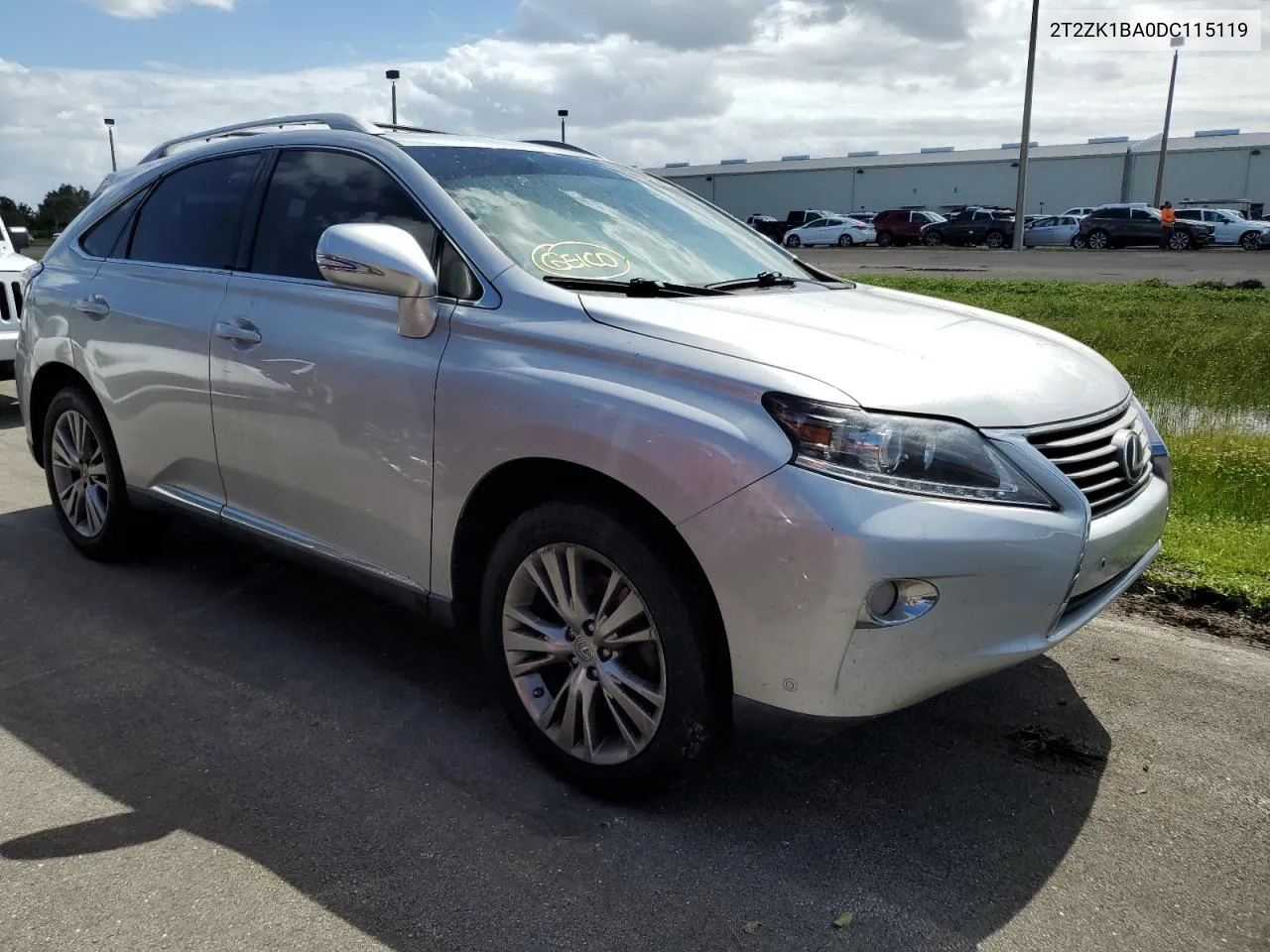 2013 Lexus Rx 350 VIN: 2T2ZK1BA0DC115119 Lot: 74922084