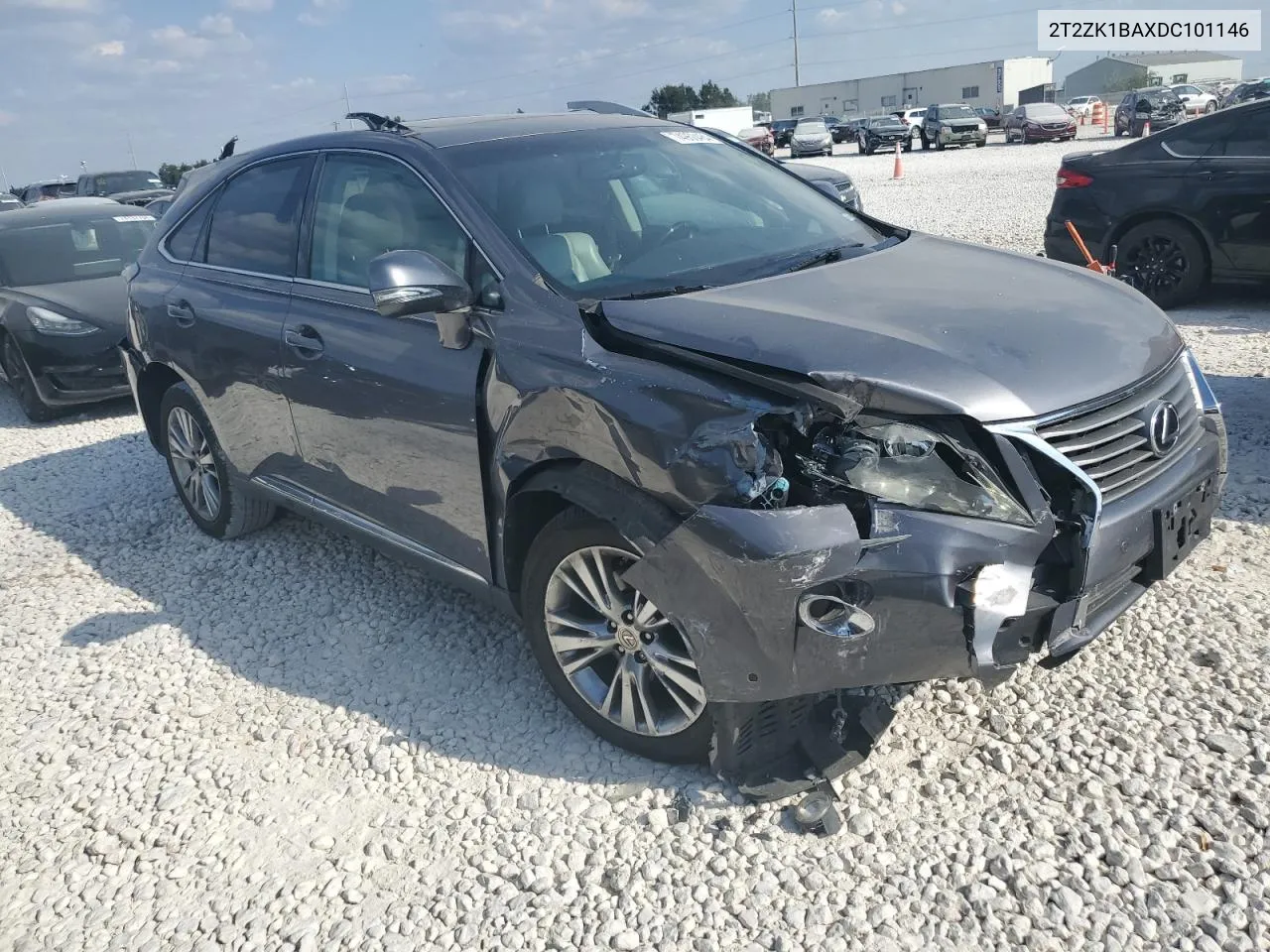 2013 Lexus Rx 350 VIN: 2T2ZK1BAXDC101146 Lot: 74953484