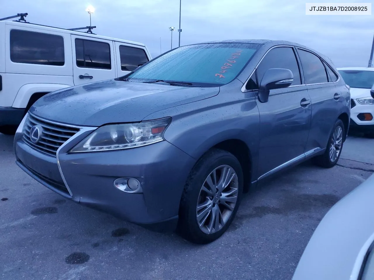 2013 Lexus Rx 450H VIN: JTJZB1BA7D2008925 Lot: 74976484