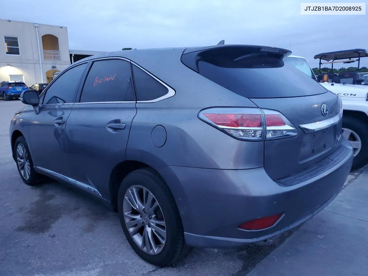 2013 Lexus Rx 450H VIN: JTJZB1BA7D2008925 Lot: 74976484