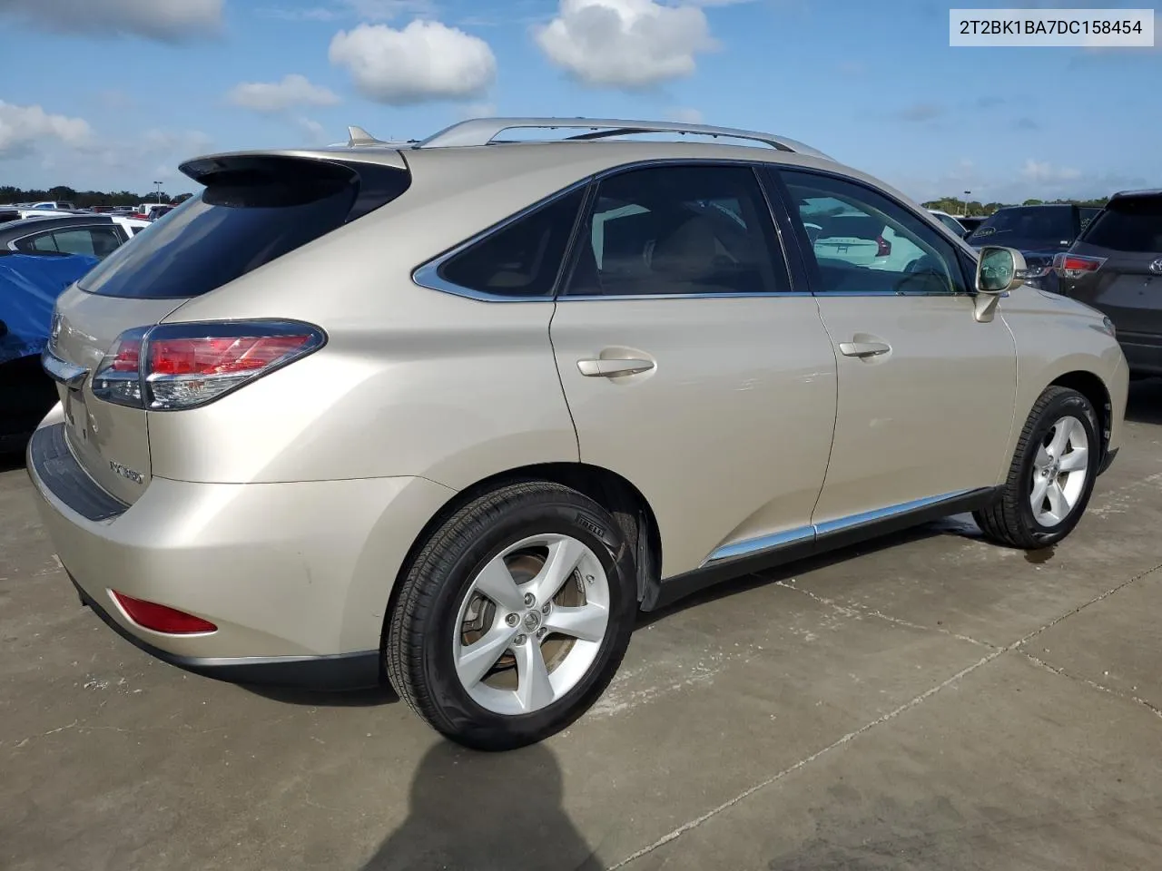 2013 Lexus Rx 350 Base VIN: 2T2BK1BA7DC158454 Lot: 75005844