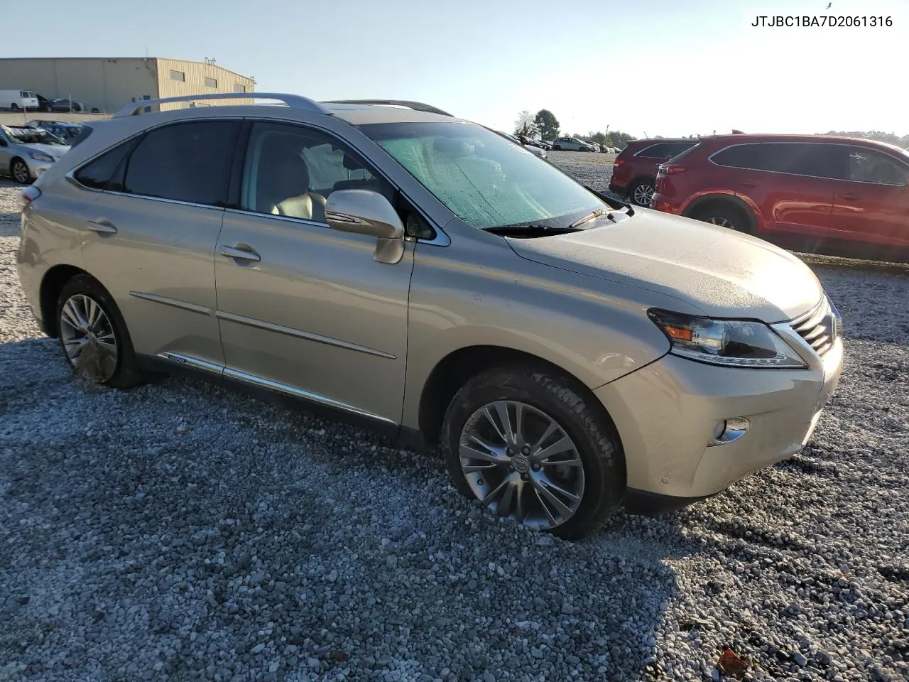 2013 Lexus Rx 450H VIN: JTJBC1BA7D2061316 Lot: 75011934