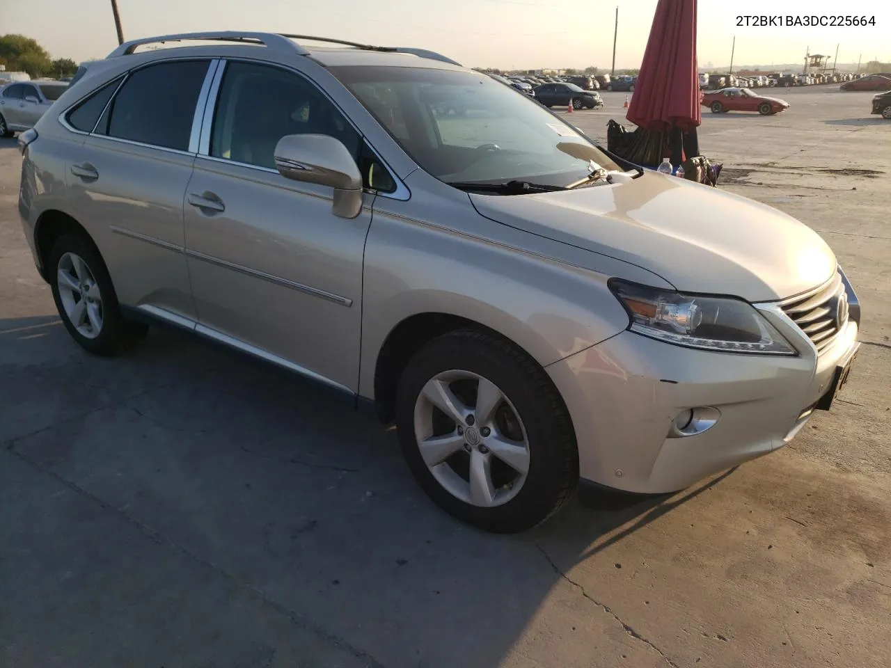 2013 Lexus Rx 350 Base VIN: 2T2BK1BA3DC225664 Lot: 75016734