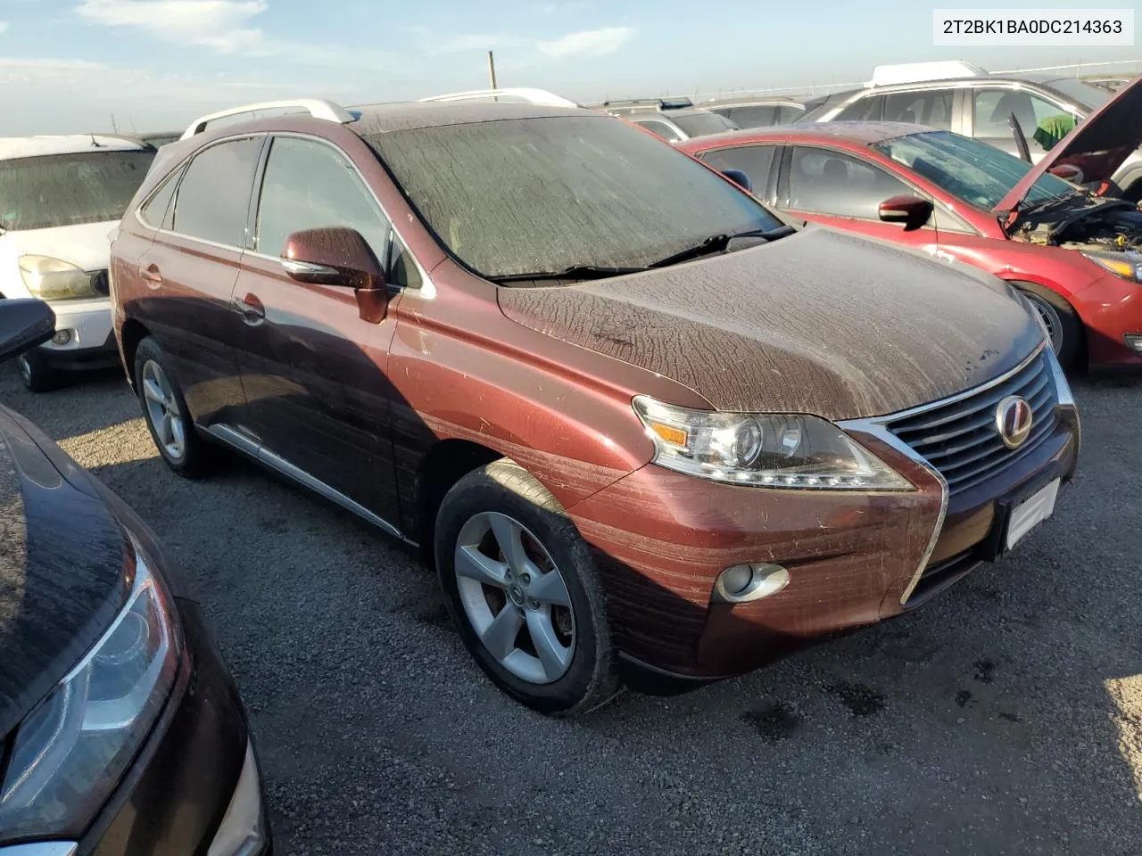 2013 Lexus Rx 350 Base VIN: 2T2BK1BA0DC214363 Lot: 75098784