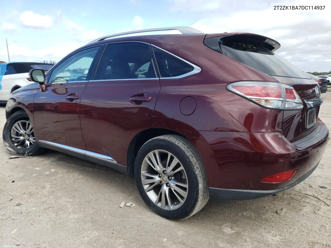 2013 Lexus Rx 350 VIN: 2T2ZK1BA7DC114937 Lot: 75240304