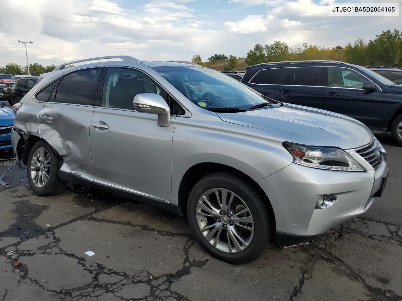 2013 Lexus Rx 450H VIN: JTJBC1BA5D2064165 Lot: 75251204