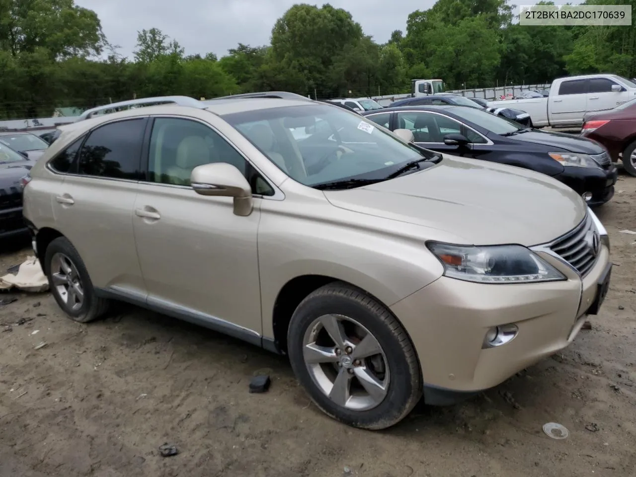 2013 Lexus Rx 350 Base VIN: 2T2BK1BA2DC170639 Lot: 75601374