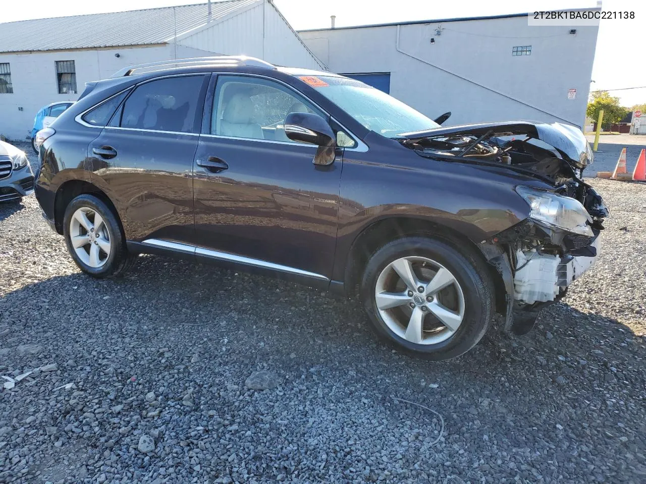 2013 Lexus Rx 350 Base VIN: 2T2BK1BA6DC221138 Lot: 75636784