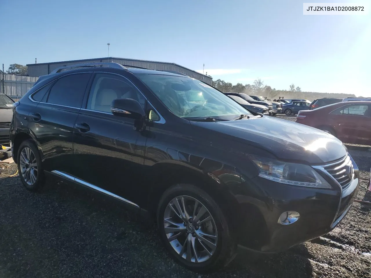 2013 Lexus Rx 350 VIN: JTJZK1BA1D2008872 Lot: 75693794