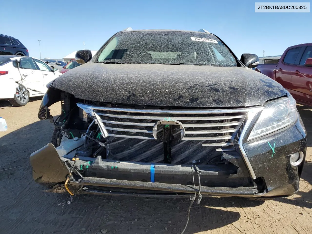 2013 Lexus Rx 350 Base VIN: 2T2BK1BA8DC200825 Lot: 75805954