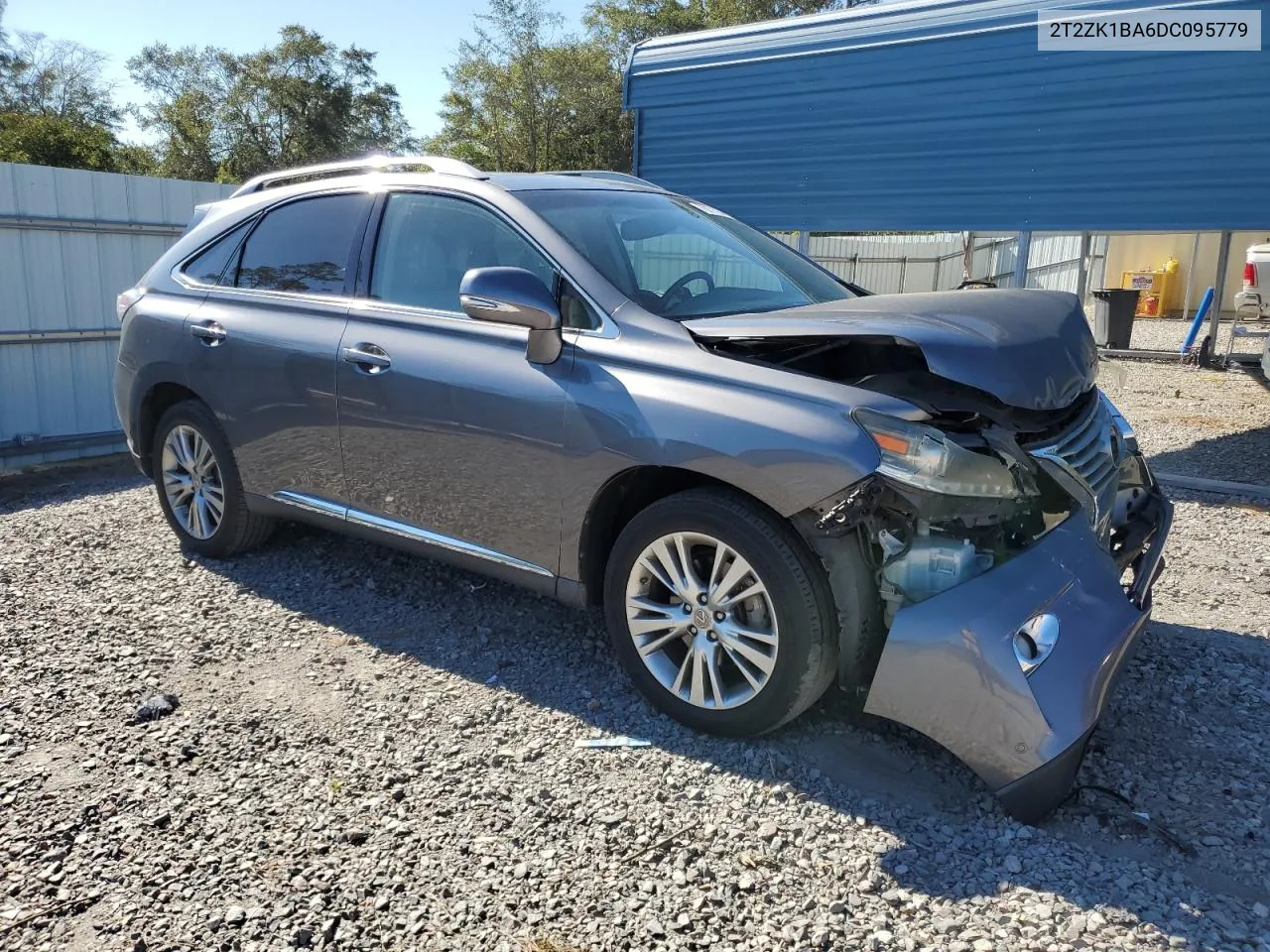 2013 Lexus Rx 350 VIN: 2T2ZK1BA6DC095779 Lot: 75871034