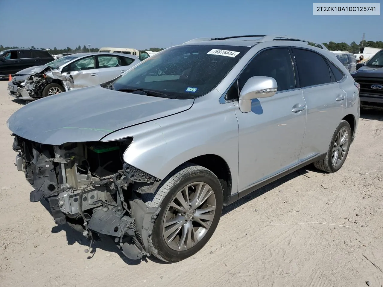 2013 Lexus Rx 350 VIN: 2T2ZK1BA1DC125741 Lot: 76076444