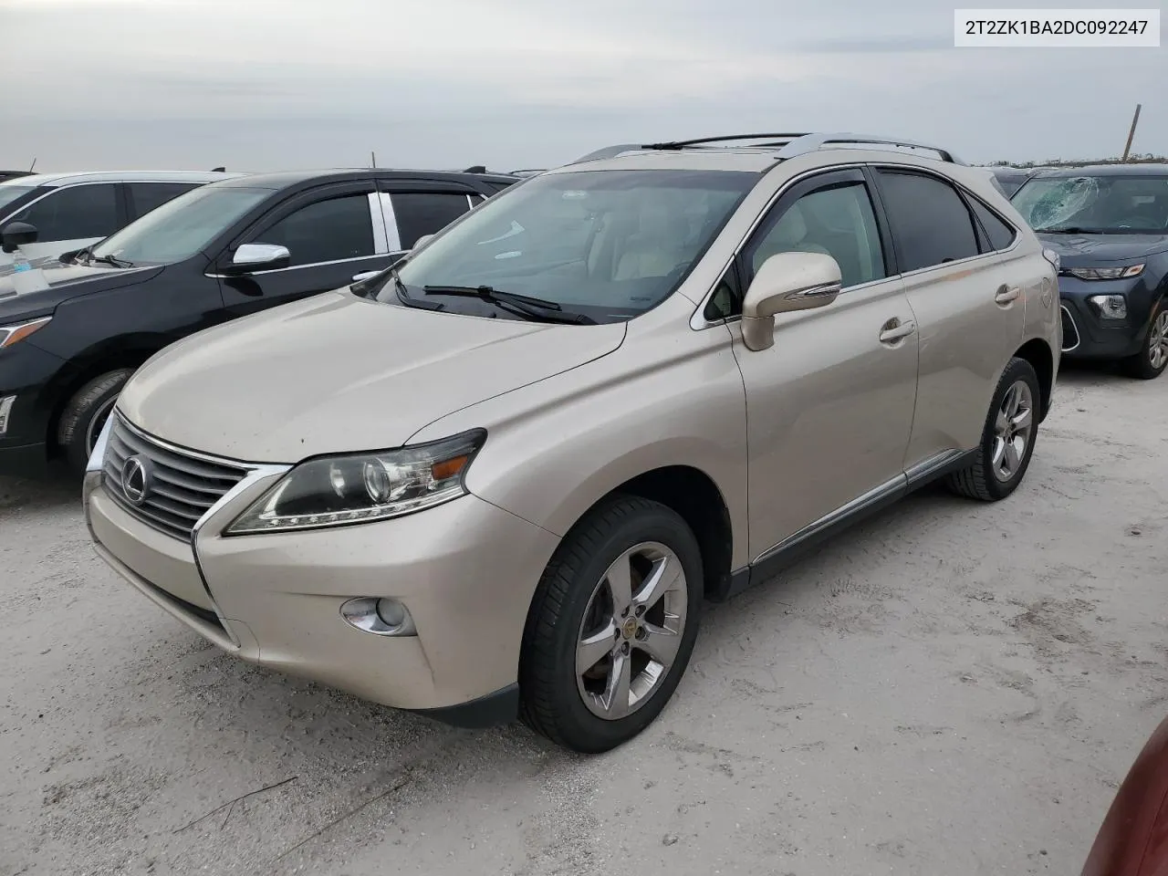 2013 Lexus Rx 350 VIN: 2T2ZK1BA2DC092247 Lot: 76203384