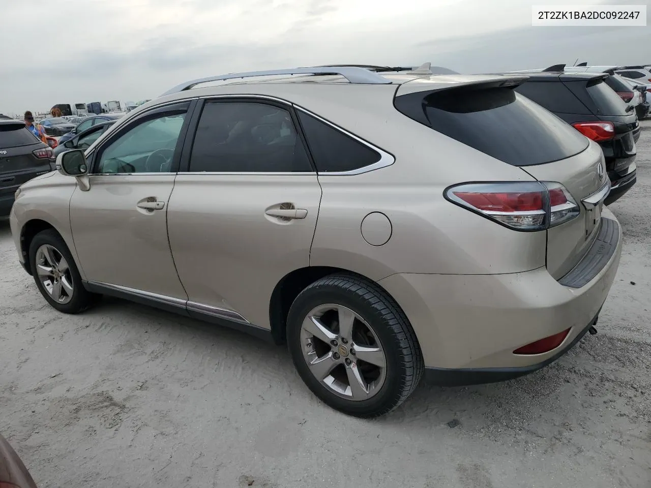 2013 Lexus Rx 350 VIN: 2T2ZK1BA2DC092247 Lot: 76203384