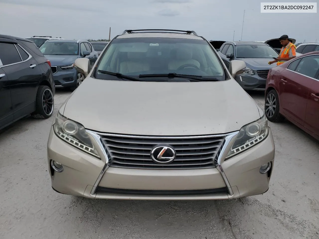 2013 Lexus Rx 350 VIN: 2T2ZK1BA2DC092247 Lot: 76203384