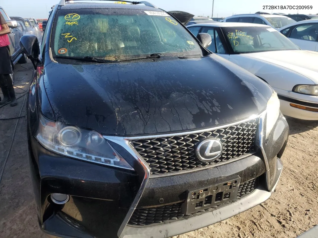 2013 Lexus Rx 350 Base VIN: 2T2BK1BA7DC200959 Lot: 76414344